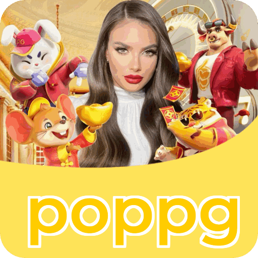 Números do app poppg em material de marketing — ilustração, não auditoria